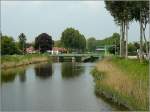 Landschaft zwischen Maldegem und Eeklo.