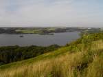 Auf dem Bild ist der Juls zu erkennen. Das Bild wurde von einem Aussichtspunkt namens Himmelbjerget aus geschossen. Diese Landschaft findet man in der Nhe der dnischen Stadt Silkeborg