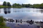 »Fuglesøen« (auf deutsch: »Vogelsee«) südlich von Vojens (Wogens) in Nordschleswig.