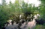 Fuglesøen (»Vogelsee«) in Vojens (Woyens), Sønderjylland/Nordschleswig.