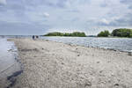 Blick auf die Ochseninseln vom Strand bei S�nderhav (deutsch: S�derhaff).