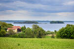 Blick auf die Ochseninseln in der Flensburger F�rde vom Fjordvejen in R�nshoved. Aufnahme: 17. Mai 2026.