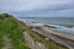 Meerblick en der Steilk�ste bei L�nstrup in Vendsyssel. Aufnahme: 13. Juni 2026.