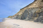 Die Steilk�ste n�rdlich von Rubjerg Knude in der N�he von L�nstrup, D�nemark. Aufnahme: 14. Juni 2026-
