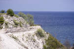 Ostseeblick vom Holtug Kreidebruch auf der Insel Seeland in Dänemark.