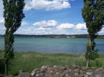 Blick vom Inseldamm der Reichenau ber den Gnadensee Richtung Hegne (07.06.2009)