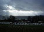 Oberhalb von Hagnau der Blick auf den Bodensee (17.01.2010)