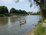 Donau und Schwal Insel bei Ulm (01.06.2025)