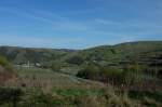 Kaiserstuhl, Blick auf das Naturschutzgebiet am Badberg, Mrz 2012