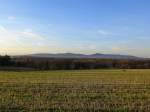 Blick vom Lehener Berg bei Freiburg zum Kaiserstuhl, Dez.2013