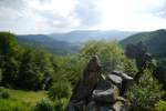 Blick auf die Schwarzwlder Orgelfelsen. (15.06.12)