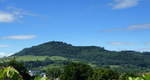 Blick vom Lorettoberg in Freiburg zum 645m hohen Schönberg, Juli 2013