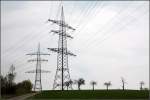 Energie-Landschaft -    Die Landschaft in Deutschland wird heute sehr auch von der Energieversorgung geprägt.