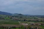 Blick von der lbergkapelle nach Sden ins Markgrflerland, April 2012