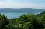 Blick vom Haldenhof bei Sipplingen auf den Bodensee und nach Bodman, Aug.2012