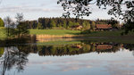 Der Lanzenreuter Weiher am Abend, Mai 2015.