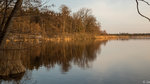 Der Häcklerweiher bei Vorsee im Februar 2016.