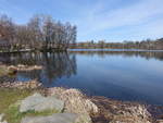 Bad Waldsee, Uferweg am Stadtsee (28.03.2021)