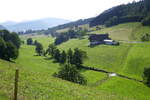 Blick ins Prinzbachtal im mittleren Schwarzwald, Juli 2021