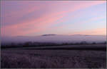 Ein kalter Novembermorgen -    Über dem eigentlichen Remstal liegt Nebel.