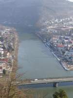 Der Neckar bei Neckargemünd am 16.02.10
