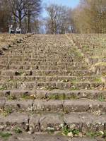 Treppen an der Thingsttte in Heidelberg am 20.03.11