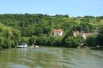 Der Neckar in der Schleife bei Bttingen.