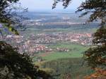 Blick vom Hrnle ber Weilstetten und Frommern In Richtung Balingen.
Datum der Aufnahme: 10. Oktober 2006