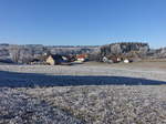 Aussicht auf Leibertingen am Südrand der Schwäbischen Alb (31.12.2016)