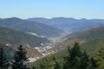 Blick auf Hornberg und das Gutachtal 11.1.09