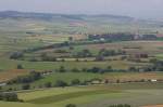 Blick auf die Donau zwischen Gutmadingen un Neudingen vom Wartenberg aus aufgenommen am 04.07.2009