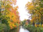 Donaueschingen : die Brigach im Herbst.