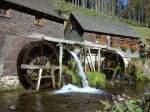 Hexenloch im Schwarzwald,
die Wassermhle,
Okt.2007