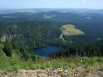 der Feldsee im Schwarzwald,  liegt am Fue des Feldberges,  Juli 2010 