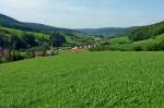 das Schuttertal im mittleren Schwarzwald, Juli 2012