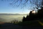 Abendstimmung am Lindenberg bei St.Peter/Schwarzwald, Dez.2013