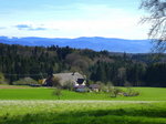 Blick von Freiamt zum Schauinslandmassiv im Hochschwarzwald, April 2014