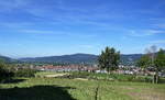 Schwarzwald, Blick vom Giersberg über Kirchzarten ins Dreisamtal, Aug.2018