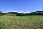 das weite Kandertal im Südschwarzwald beim Ort Wollbach, Sept.2020