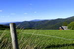 Schwarzwald, am Geiersnest/St.Ulrich, am Horizont der 1242m hohe Kandel, Juli 2020