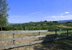 Blick vom Kahlenberg nach Norden, liegt in den Vorbergen des Schwarzwaldes bei Ettenheim, Aug.2022