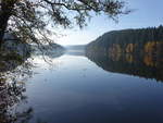 Blaibacher See bei Miltach im Landkreis Cham (04.11.2017)