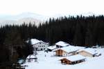 Blick auf die Khrointalm im Nationalpark Berchtesdaden. Aufnahme im Januar 2009