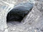 Die Gletscherhöhle  Eiskapelle  am Watzmann.