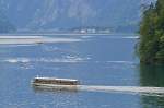 Königsee vom Malerwinkel aus gesehen. Aufnahme: Juli 2008.