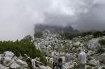 Auf dem Kehlstein (1881 Meter) im Berchtesgadener Land.