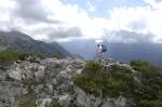 Auf dem Kehlstein (1881 Meter) im Berchtesgadener Land. Aufnahme: Juli 2008.