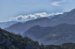 Berchtesgadener Land - Blick vom Jennerberg in Richtung Blühnwandwald in Österreich.