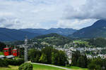 Blick auf Berchtesgaden im August 2020.