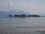 Aussicht auf die Klosterinsel Frauenchiemsee (02.04.2017)